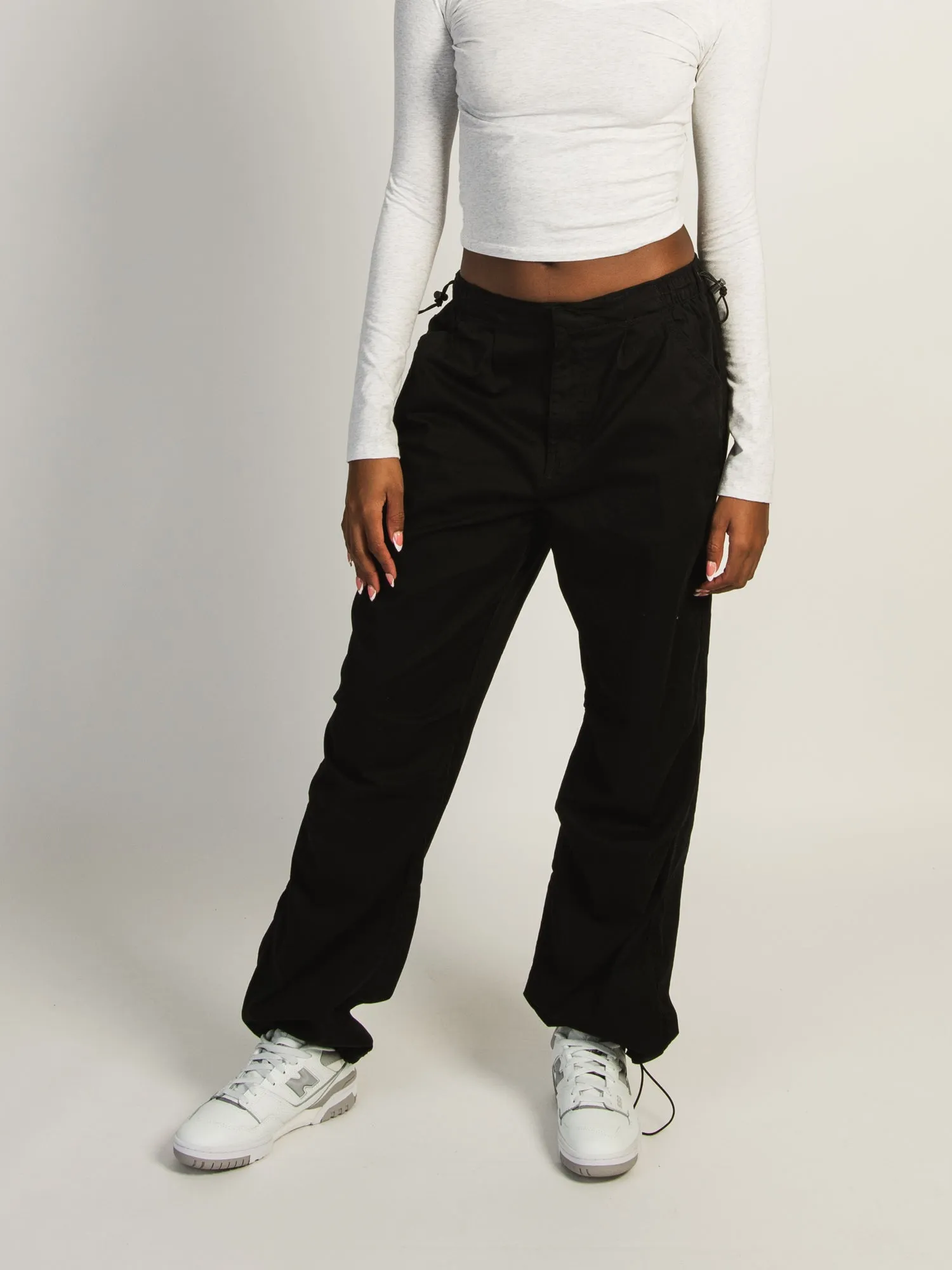 HARLOW PAXTON PARACHUTE PANT - BLACK sold by Boathouse