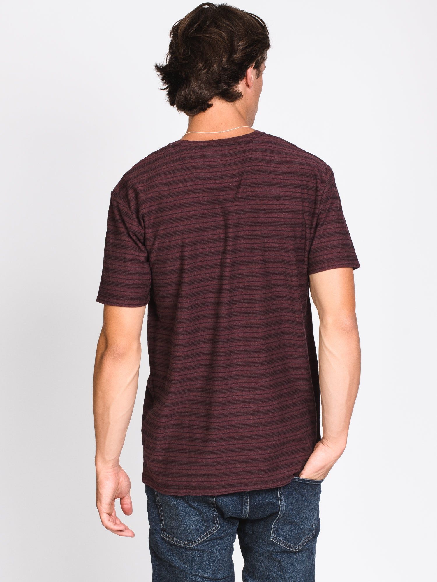 MENS TONAL MELANGE STRIPE T - CLEARANCE sold by Boathouse product image thumbnail 2