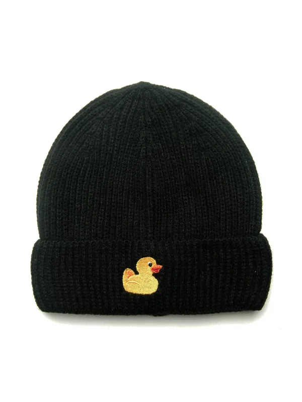 HARLOW RIBBED EMBROIDERED BEANIE - CLEARANCE sold by Boathouse