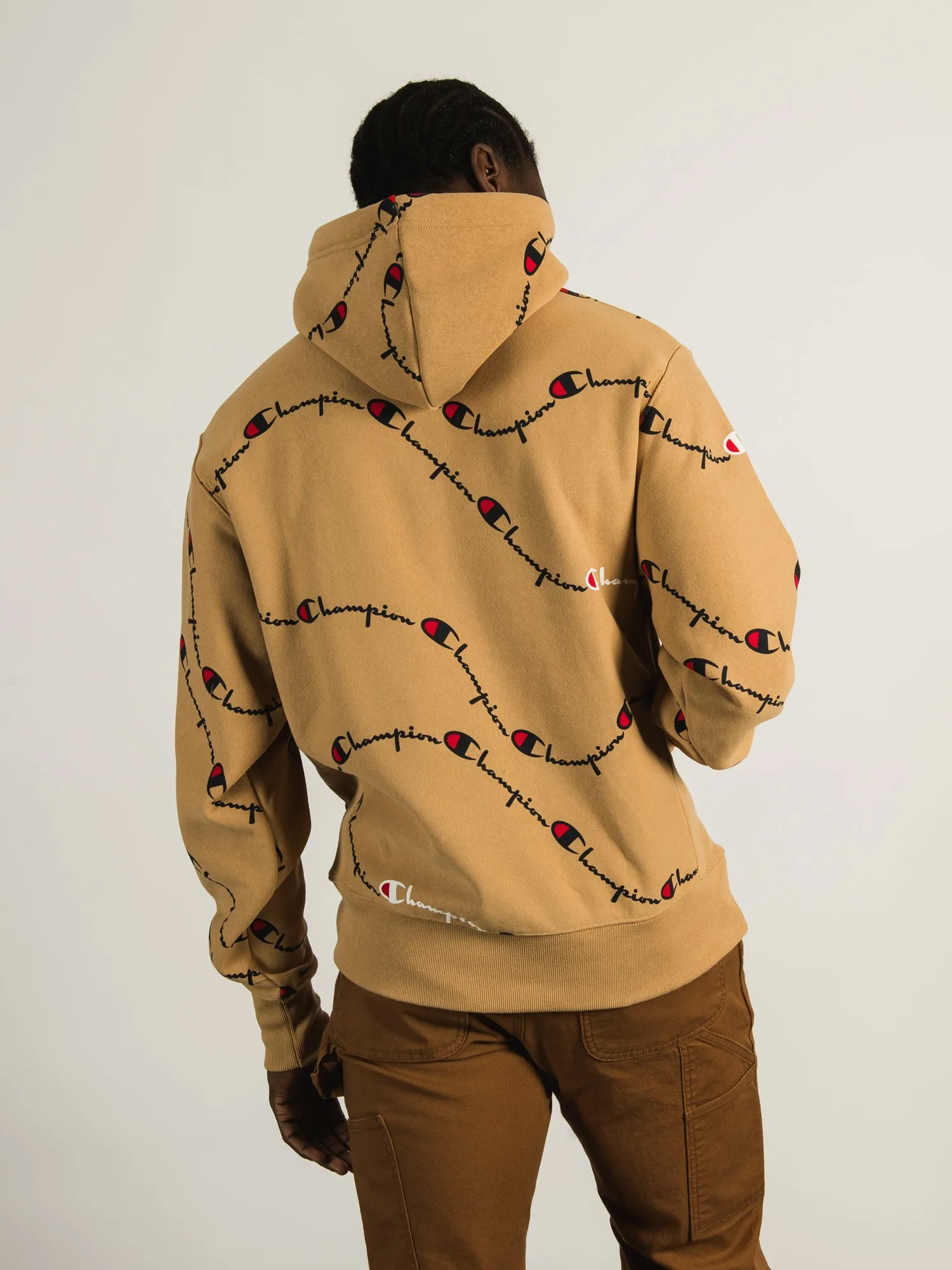 CHAMPION REVERSE WEAVE ALL OVER PRINT PULLOVER HOODIE - CLEARANCE sold by Boathouse product image thumbnail 2