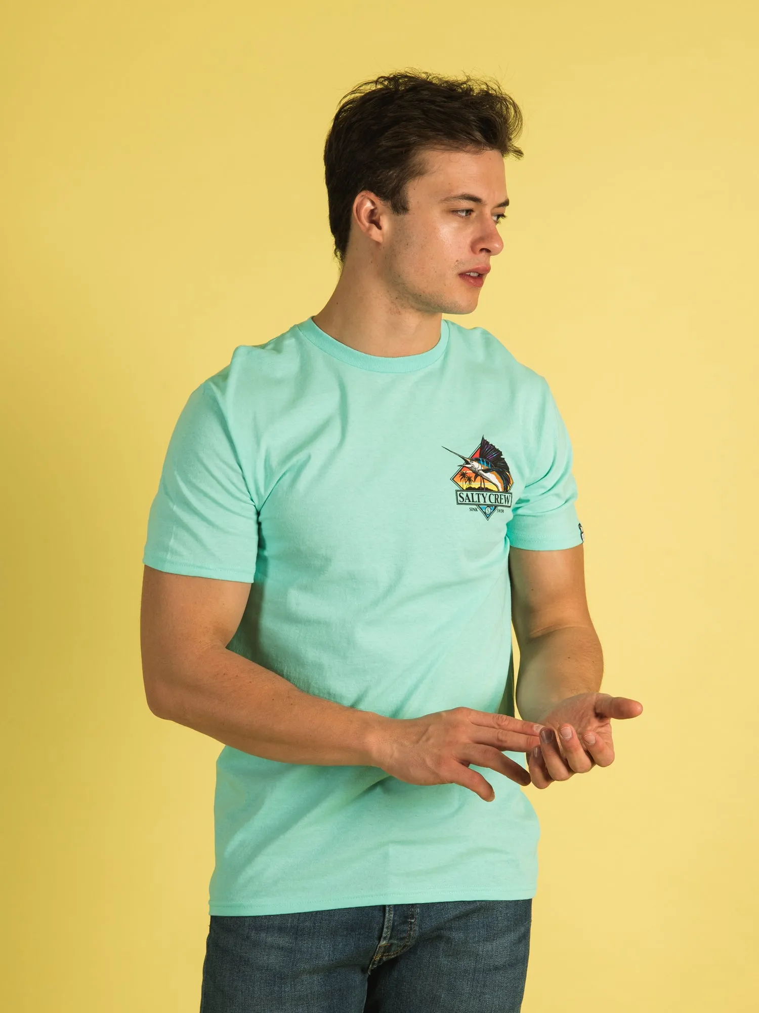 SALTY CREW GONE SAILIN' STANDARD T-SHIRT sold by Boathouse product image thumbnail 2