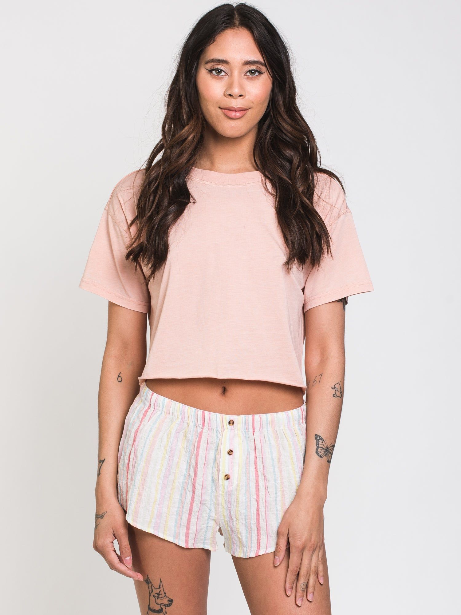 HARLOW ASHLYN BURNOUT TEE - CLEARANCE sold by Boathouse