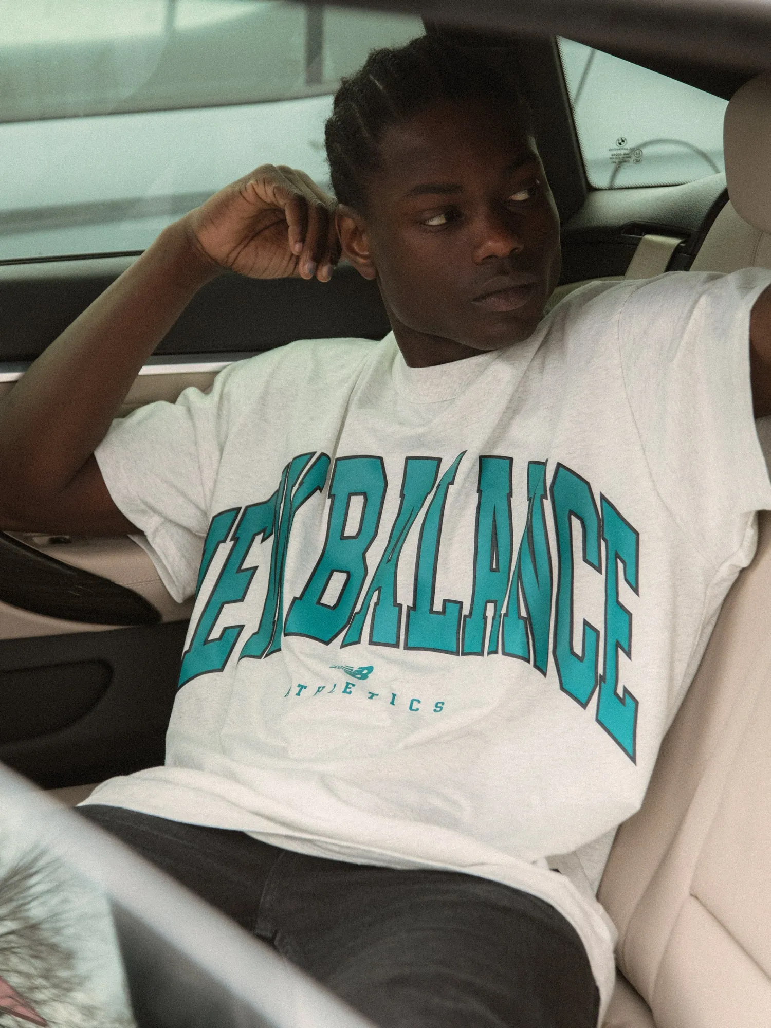 NEW BALANCE UNI-ESSENTIAL WARPED T-SHIRT - CLEARANCE sold by Boathouse