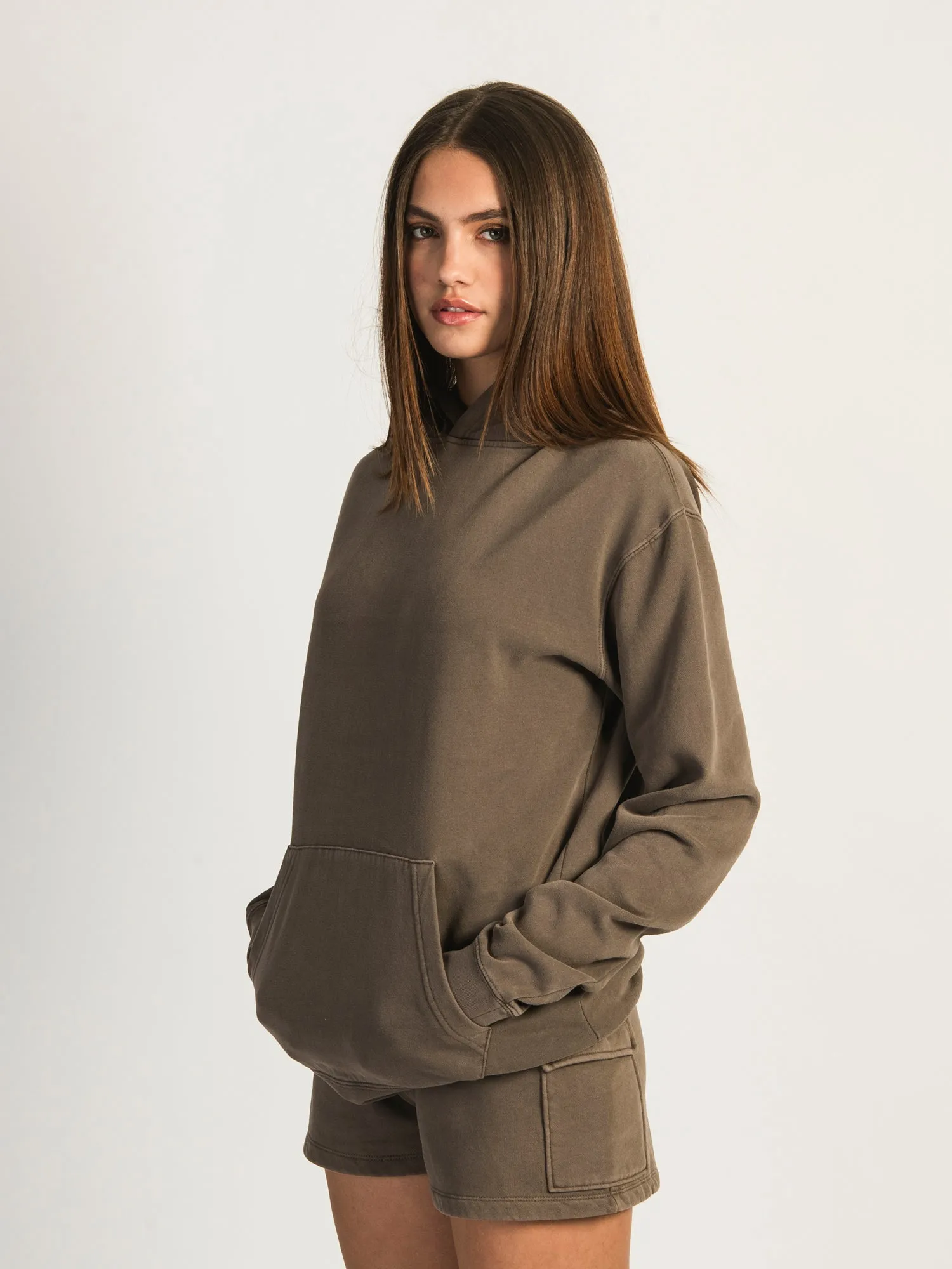 HARLOW HARLEY OVERSIZED HOODIE - MUSHROOM sold by Boathouse product image thumbnail 2