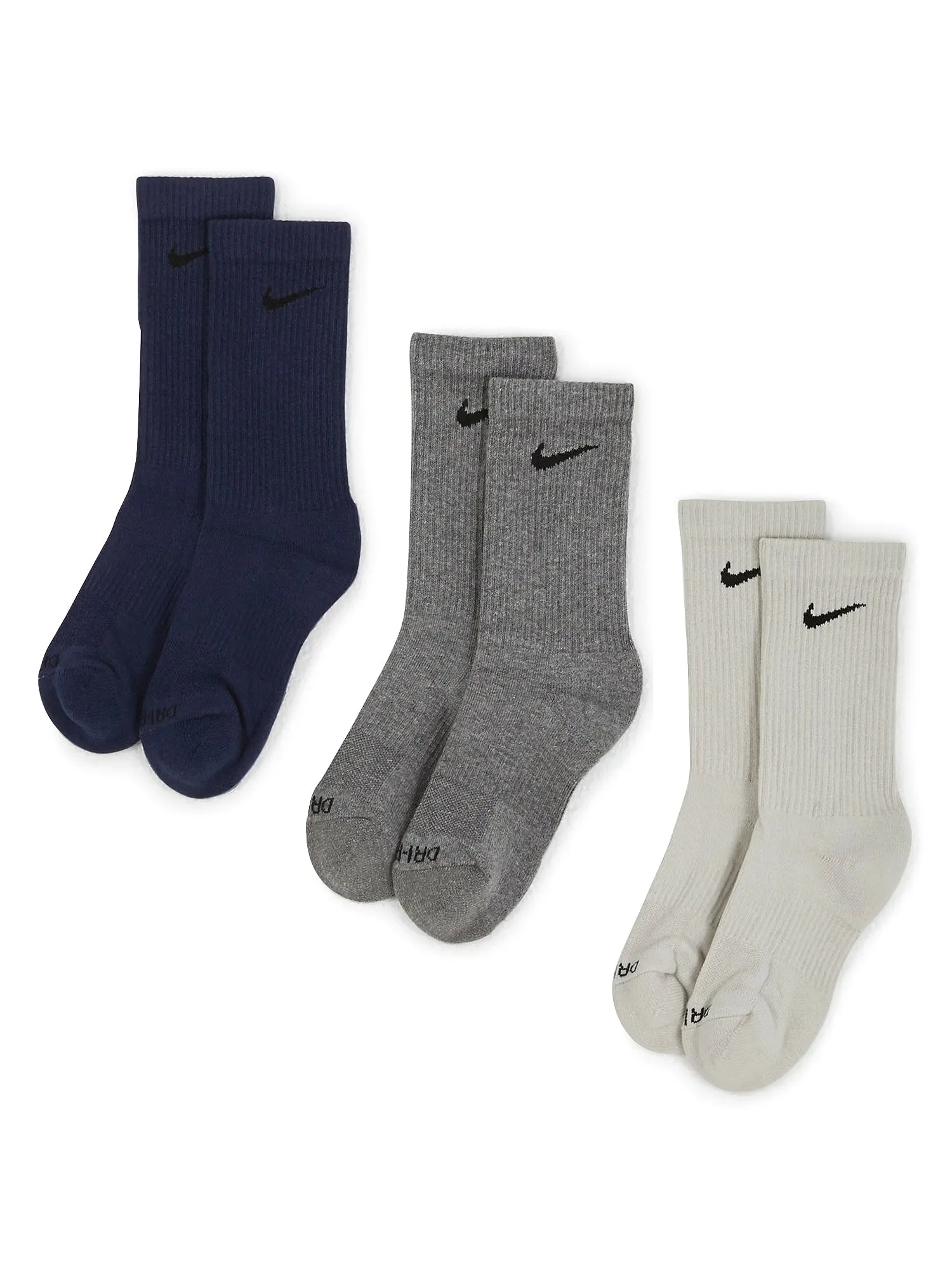 NIKE EVERYDAY PLUS CUSHIONED CREW SOCKS 3 PACK sold by Boathouse