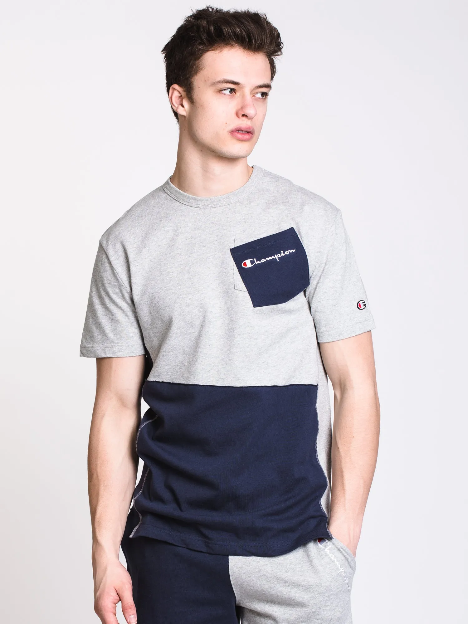 MENS HERITAGE SHIFT SHORT SLEEVE T-SHIRT - NGY - CLEARANCE sold by Boathouse