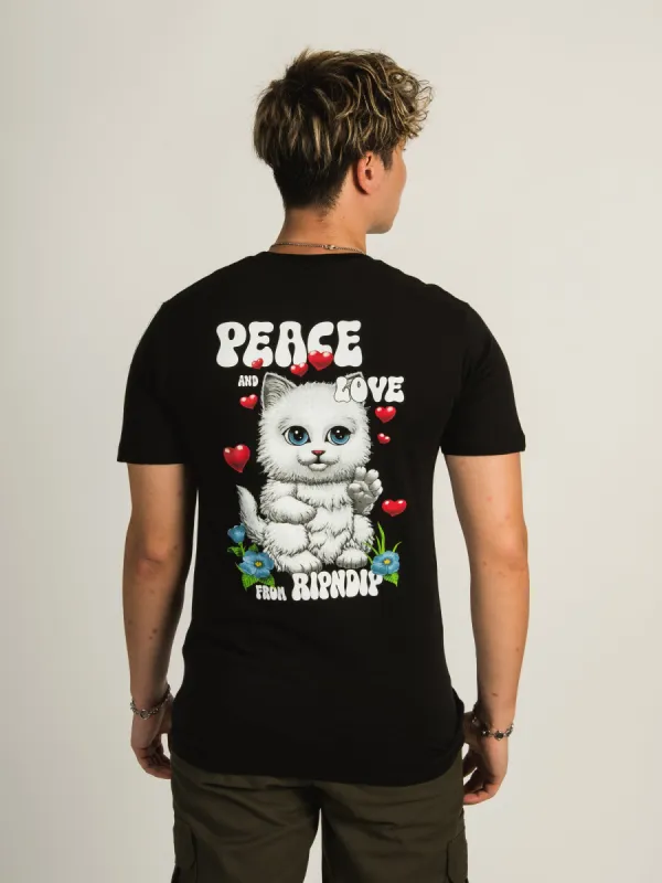 RIP N DIP PEACE & LOVE T-SHIRT - CLEARANCE sold by Boathouse
