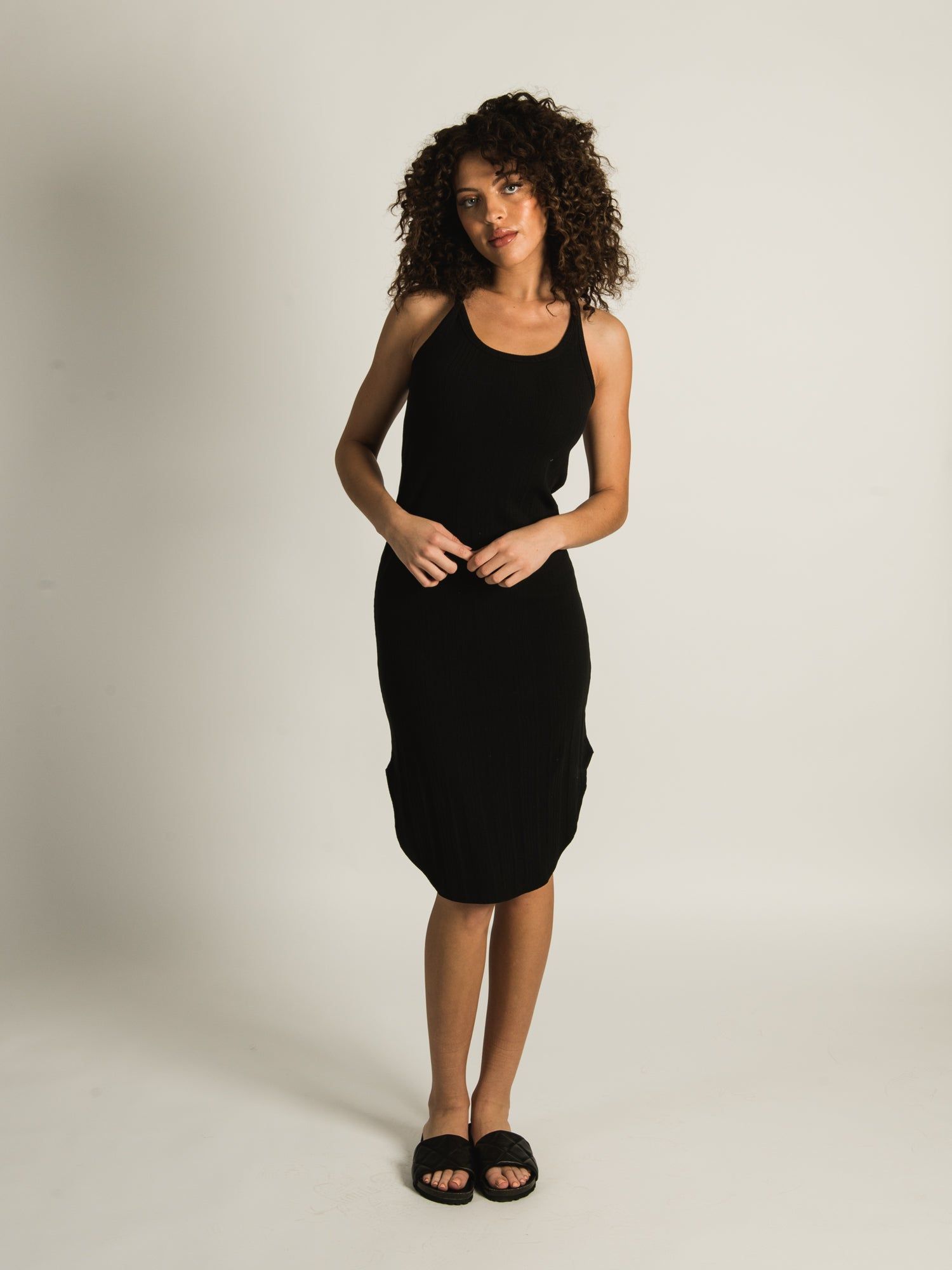 HARLOW VARIEGATED TANK TOP DRESS - CLEARANCE sold by Boathouse product image thumbnail 2