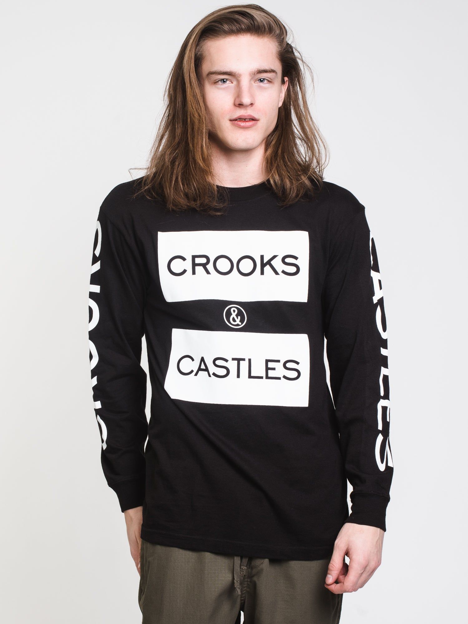 MENS KLEPTO C&C LONG SLEEVE T- BLACK - CLEARANCE sold by Boathouse