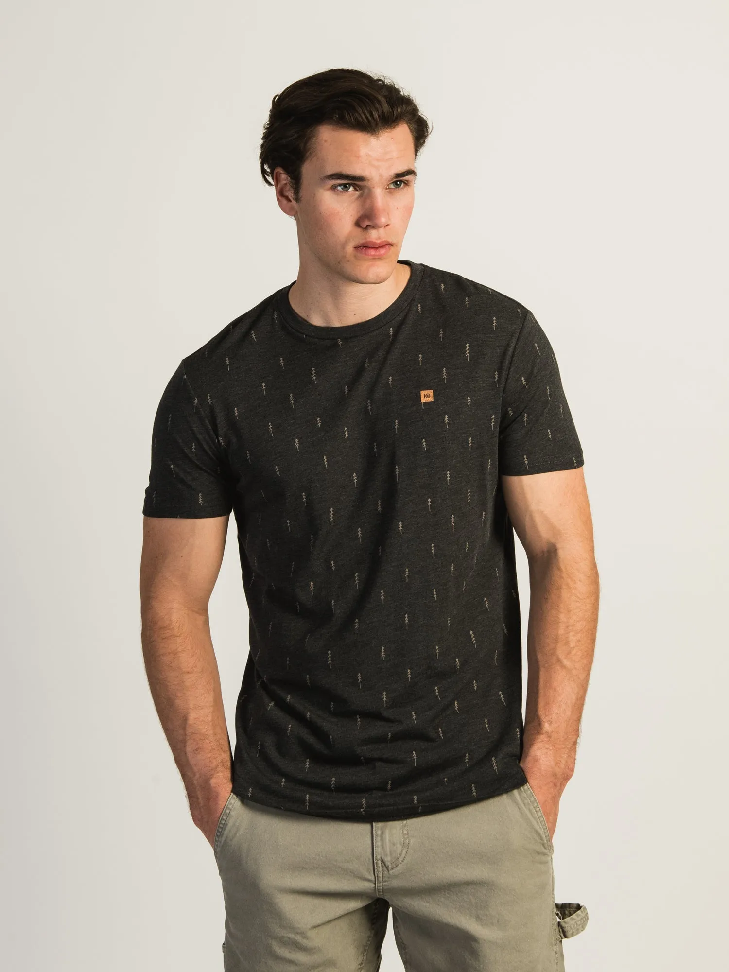 TENTREE ALL TREE ALL OVER PRINT T-SHIRT sold by Boathouse