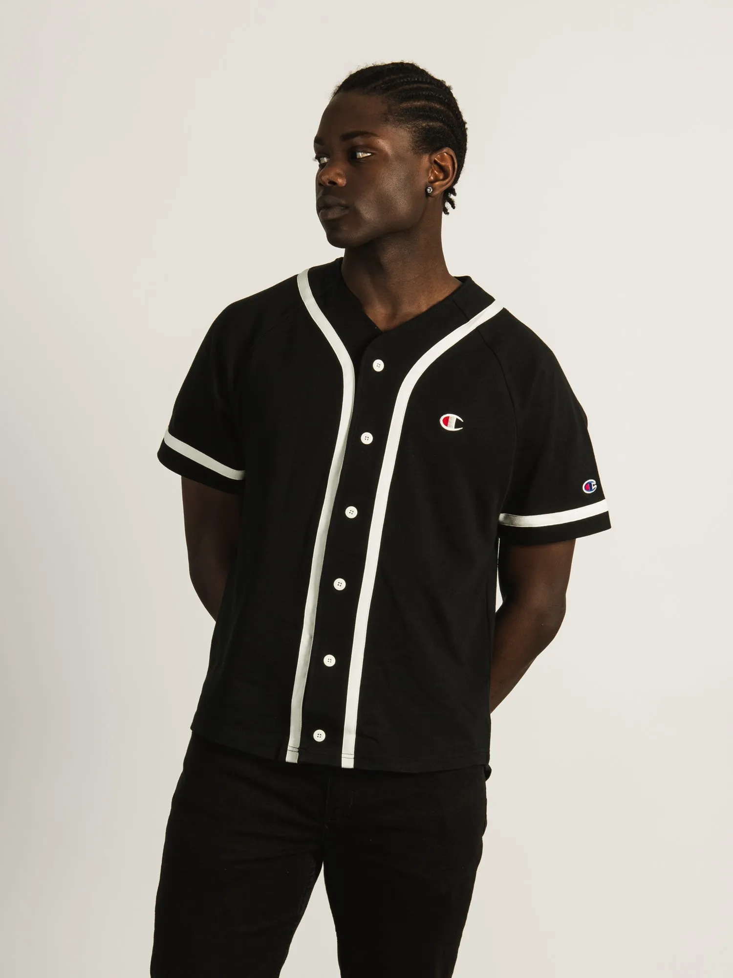 CHAMPION BRAIDED BASEBALLL JERSEY - CLEARANCE sold by Boathouse product image thumbnail 2