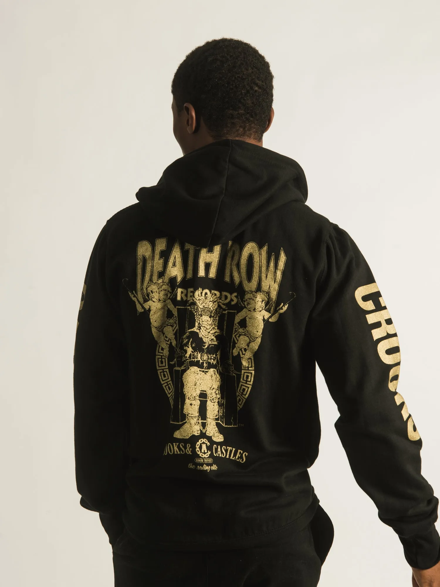 CROOKS CASTLES SNOOP X CROOKS DEATH ROW LOGO CLEARANCE Parallel