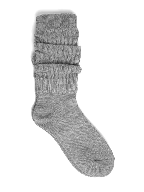 SCOUT & TRAIL SLOUCH SOCK - HEATHER GREY sold by Boathouse