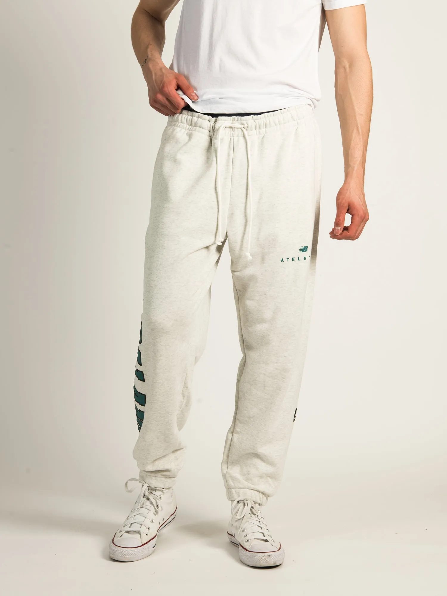 NEW BALANCE UNI-ESSENTIAL WARPED SWEATPANTS - CLEARANCE sold by Boathouse