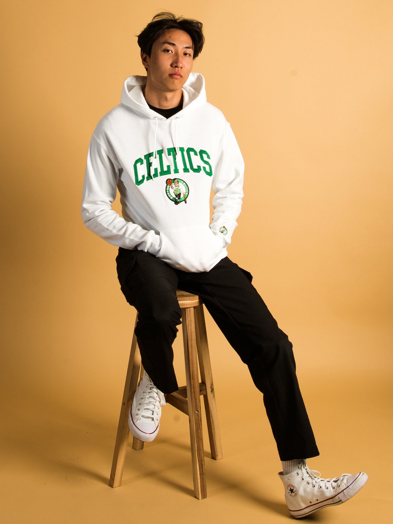 NBA BOSTON CELTICS EMBROIDERED HOODIE sold by Boathouse product image thumbnail 5