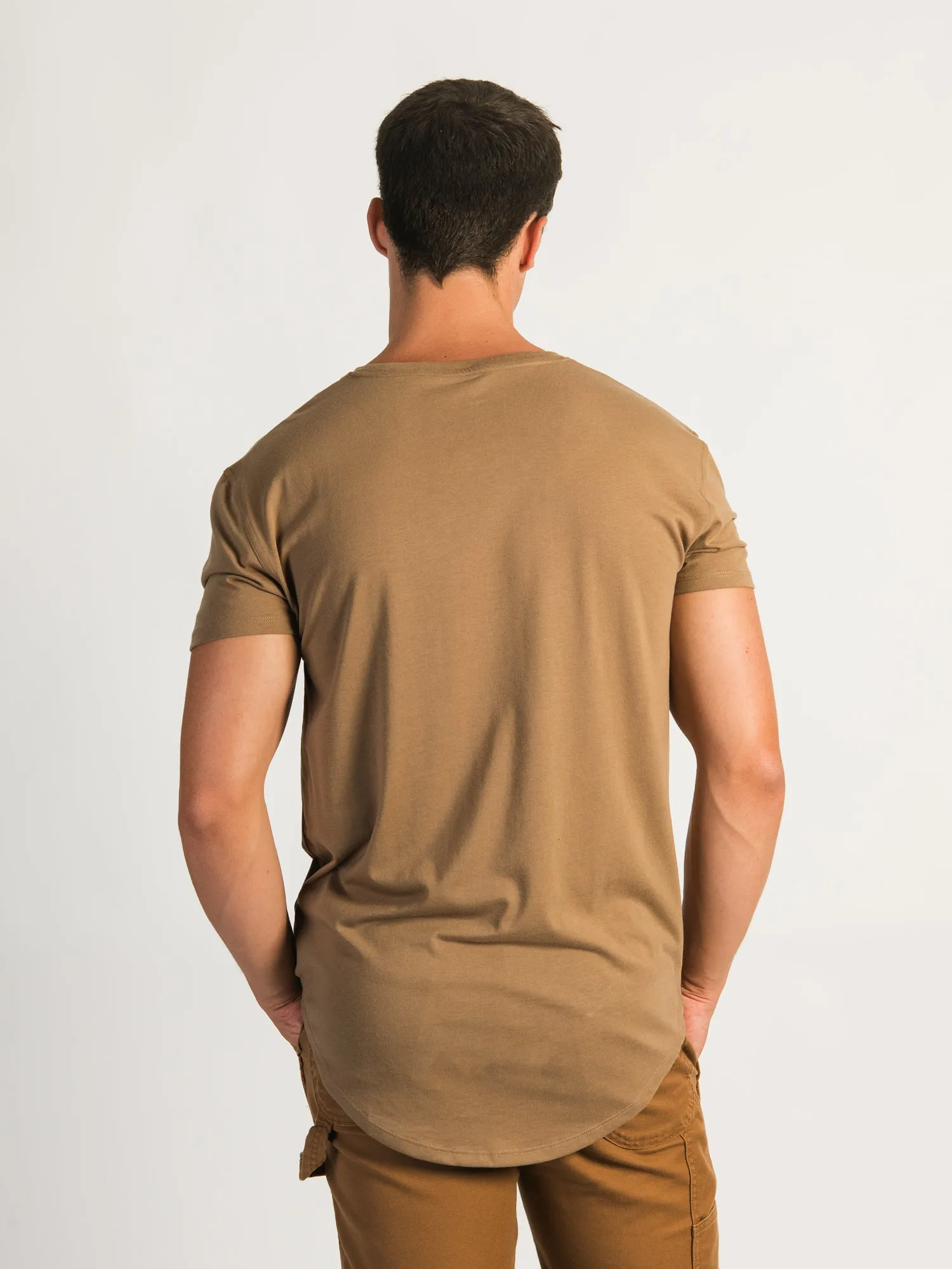 LONGLINE TEE - BEIGE sold by Boathouse product image thumbnail 2