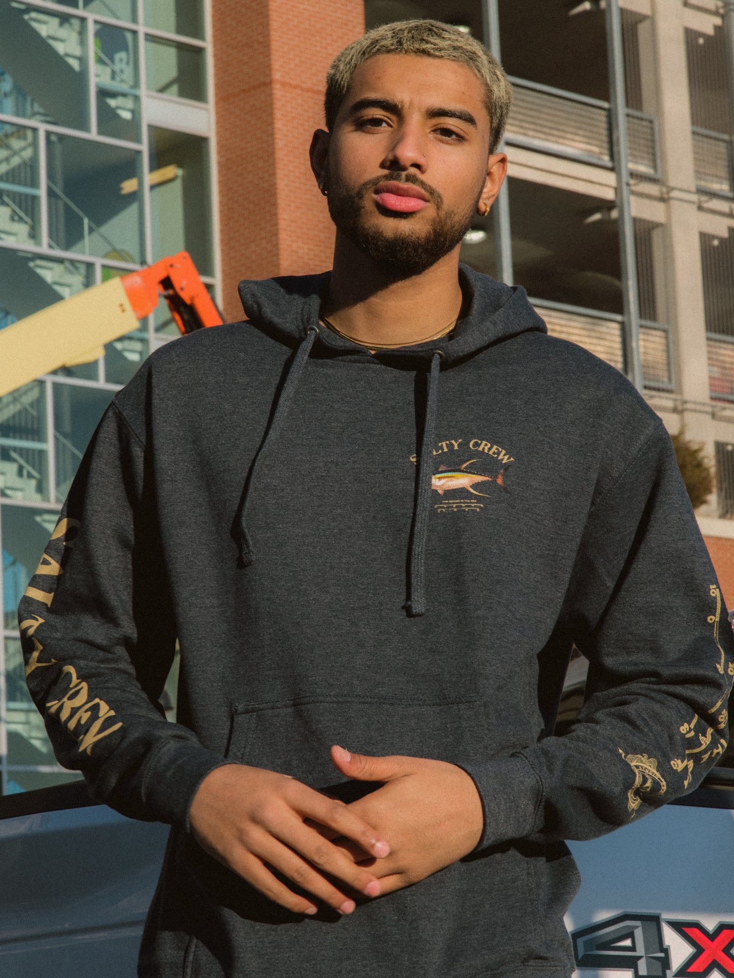 SALTY CREW AHI MOUNT FLEECE HOODIE sold by Boathouse product image thumbnail 2