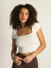 HARLOW SQUARE NECK T-SHIRT  - CLEARANCE sold by Boathouse