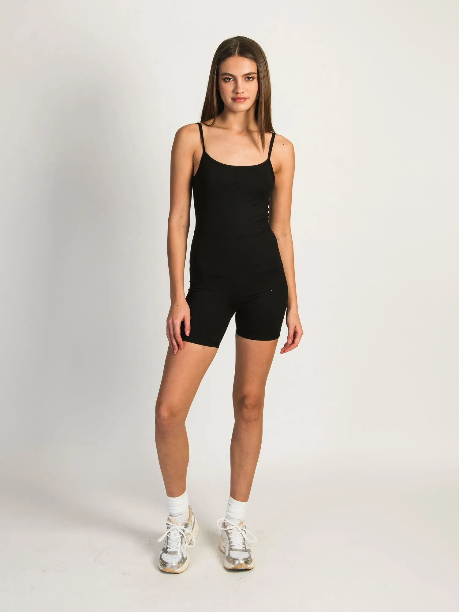 HARLOW RUBY SHORT ROMPER - BLACK - BLACK sold by Boathouse product image thumbnail 2