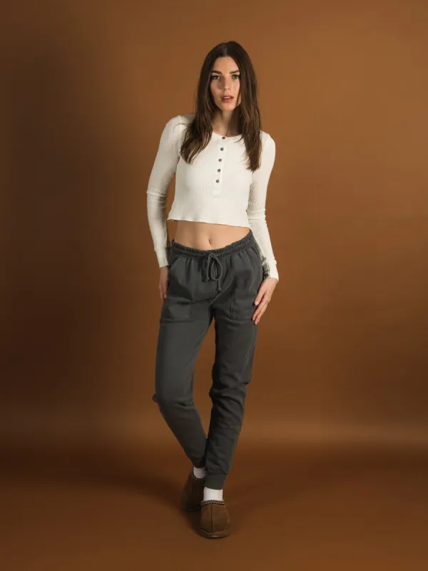 HARLOW HIGH RISE FLEECE JOGGER - CLEARANCE sold by Boathouse