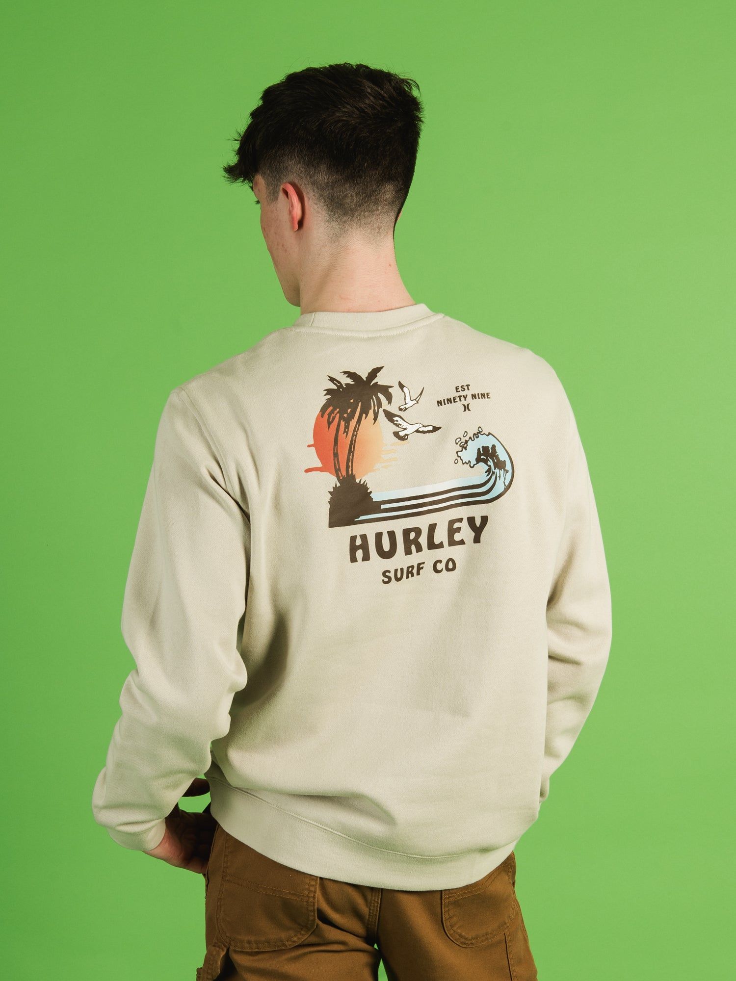 HURLEY FAIRBANKS FLEECE CREW - CLEARANCE sold by Boathouse product image thumbnail 2