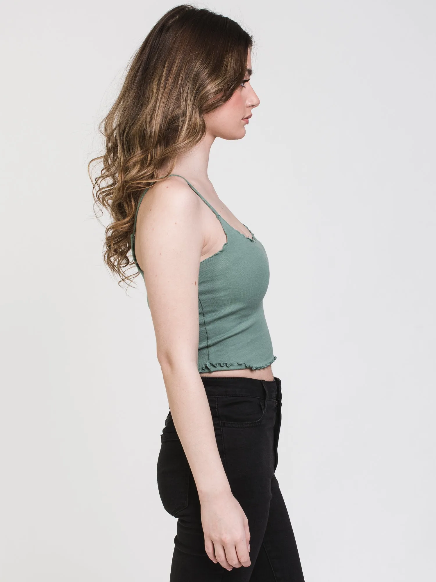 HARLOW LETTUCE TANK - CLEARANCE sold by Boathouse product image thumbnail 3