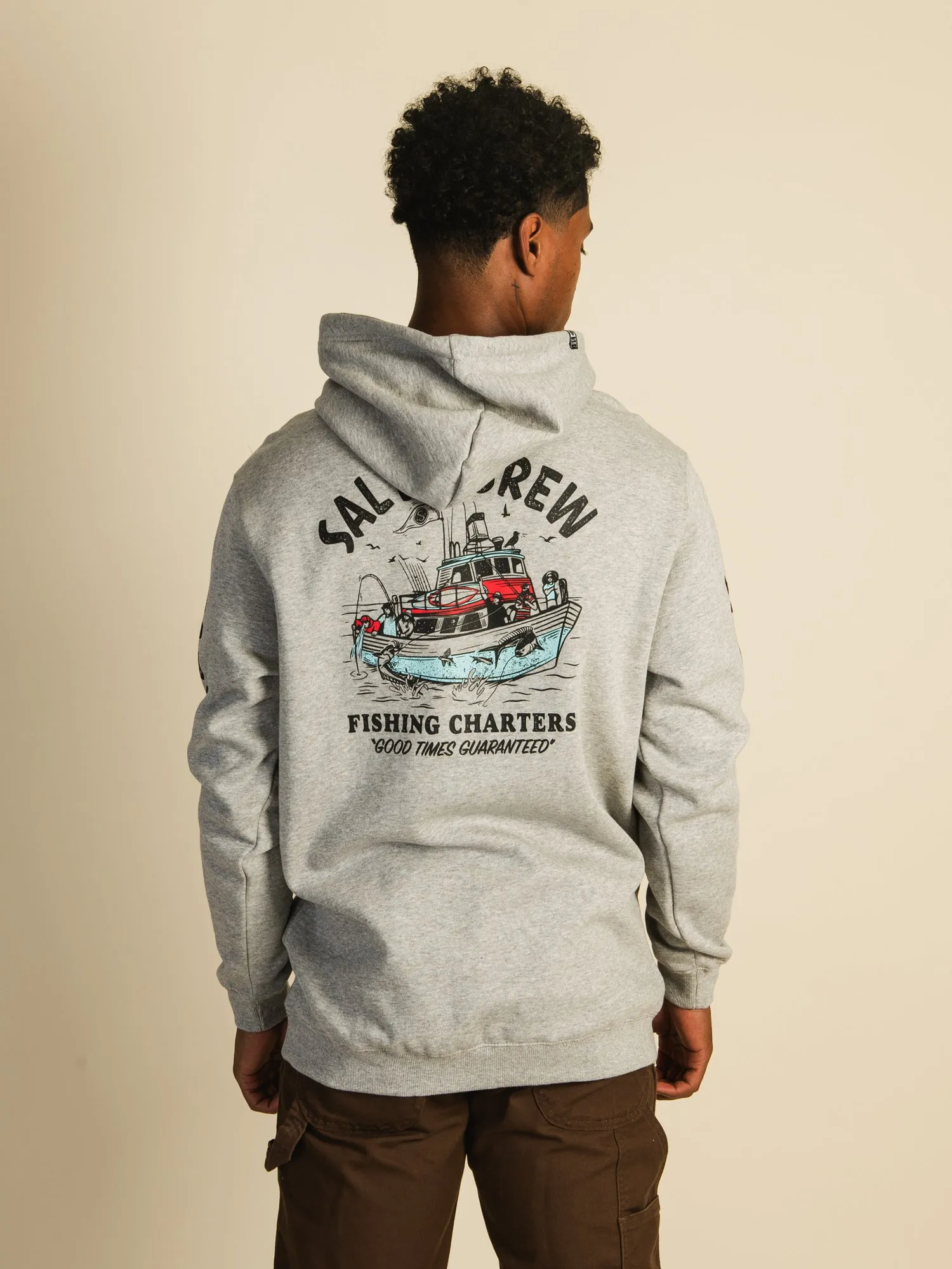 SALTY CREW FISHING CHARTERS PULLOVER HOODIE sold by Boathouse product image thumbnail 3