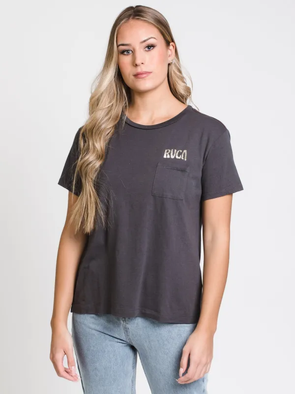 RVCA TOURIST TRAP SHORT SLEEVE TEE - CLEARANCE sold by Boathouse