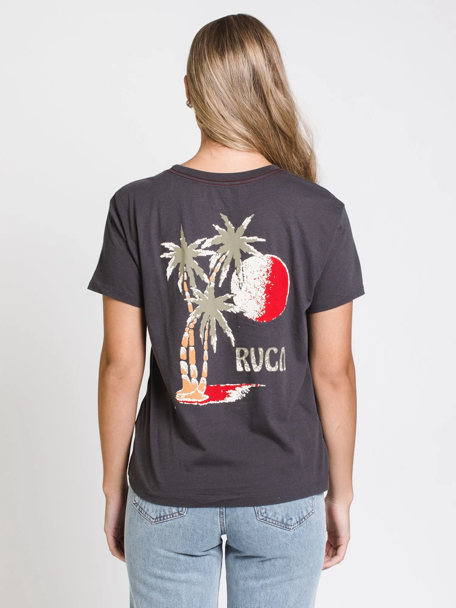 RVCA TOURIST TRAP SHORT SLEEVE TEE - CLEARANCE sold by Boathouse product image thumbnail 2