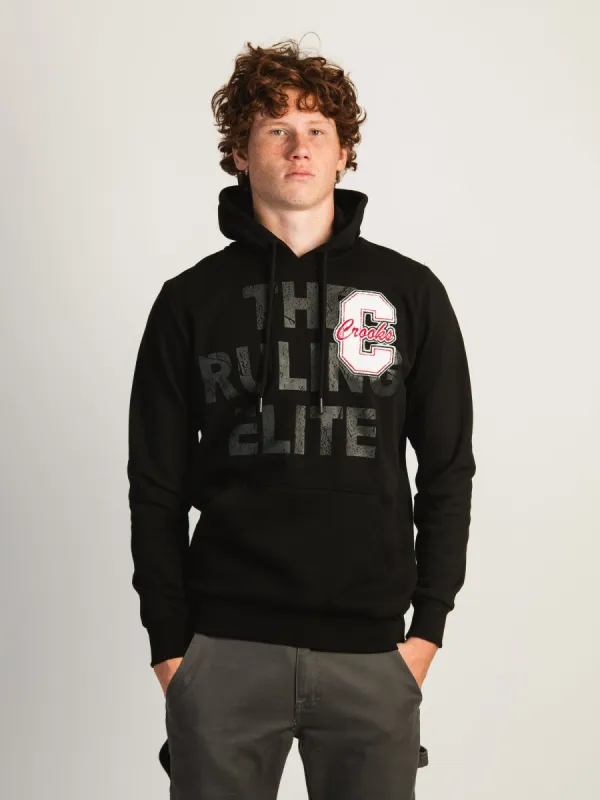CROOKS & CASTLES GOTHIC LOGO PULLOVER HOODIE sold by Boathouse