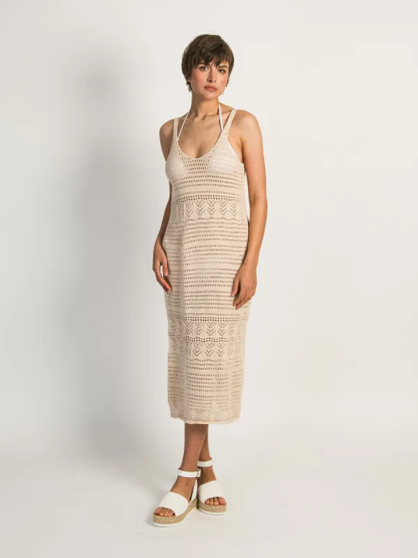 RIP CURL SEA OF DREAMS CROCHET DRESS - CLEARANCE made by Ripcurl