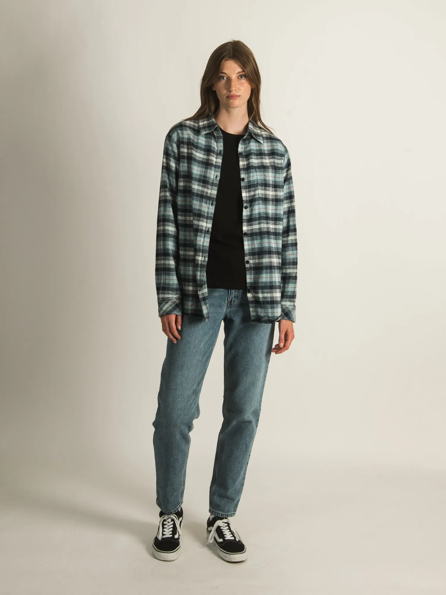 DICKIES FLANNEL LONG SLEEVE SHIRT - CLEARANCE sold by Boathouse product image thumbnail 2