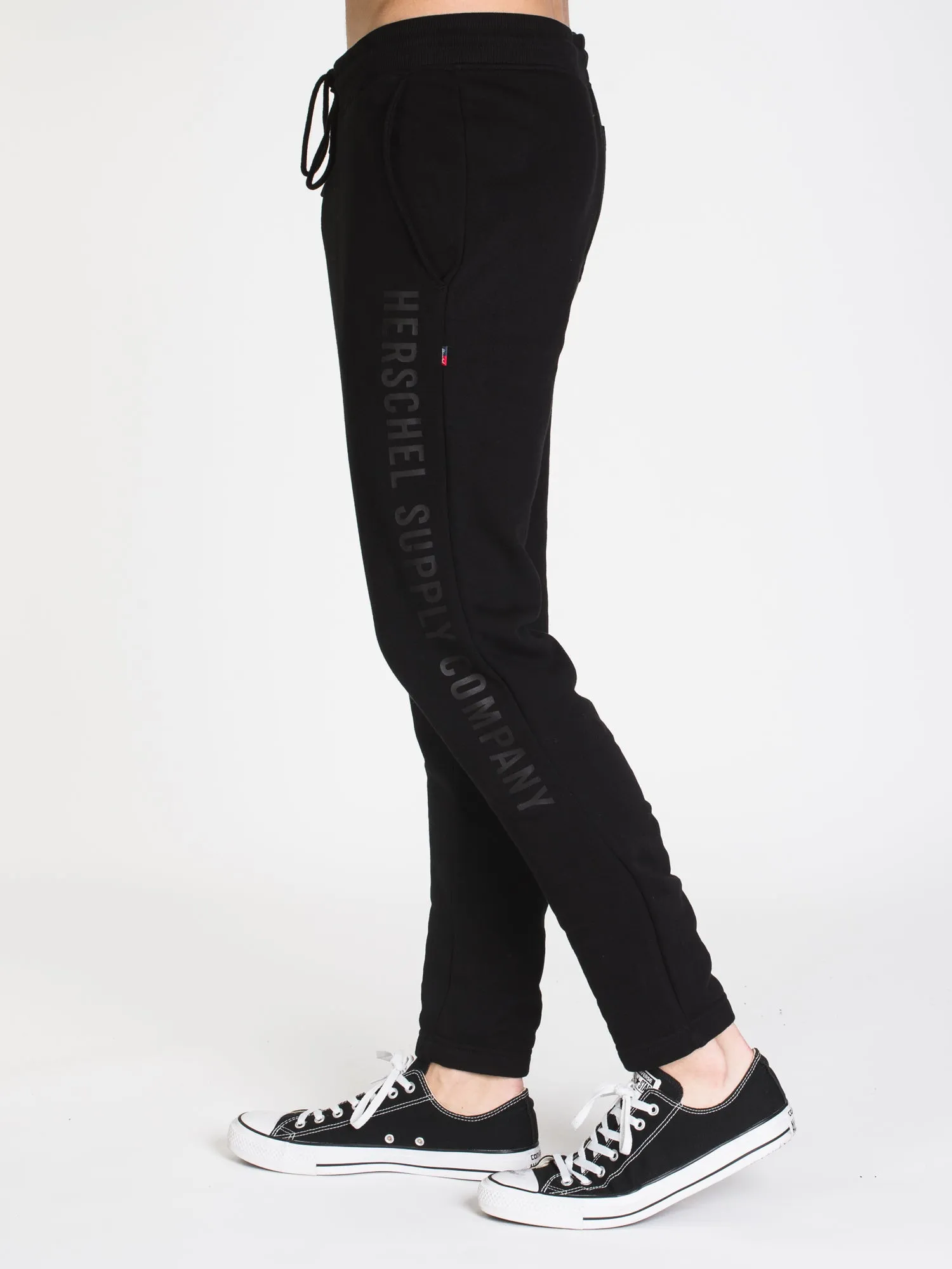 MENS LEG ID FLEECE PANT - BLACK/BLACK - CLEARANCE sold by Boathouse product image thumbnail 3