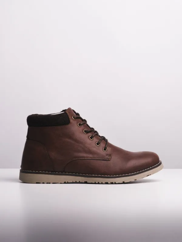 MENS MAXWELL - BROWN-D4 - CLEARANCE sold by Boathouse