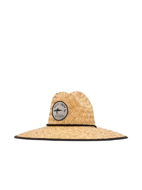 SALTY CREW TIPPET STRAW HAT - BLACK - CLEARANCE sold by Boathouse