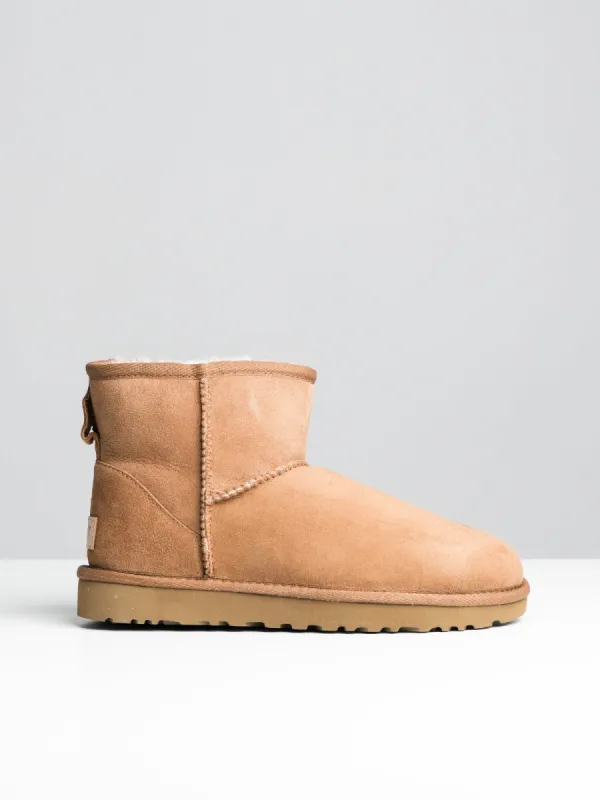 WOMENS UGG CLASSIC MINI II BOOTS - CHESTNUT sold by Boathouse