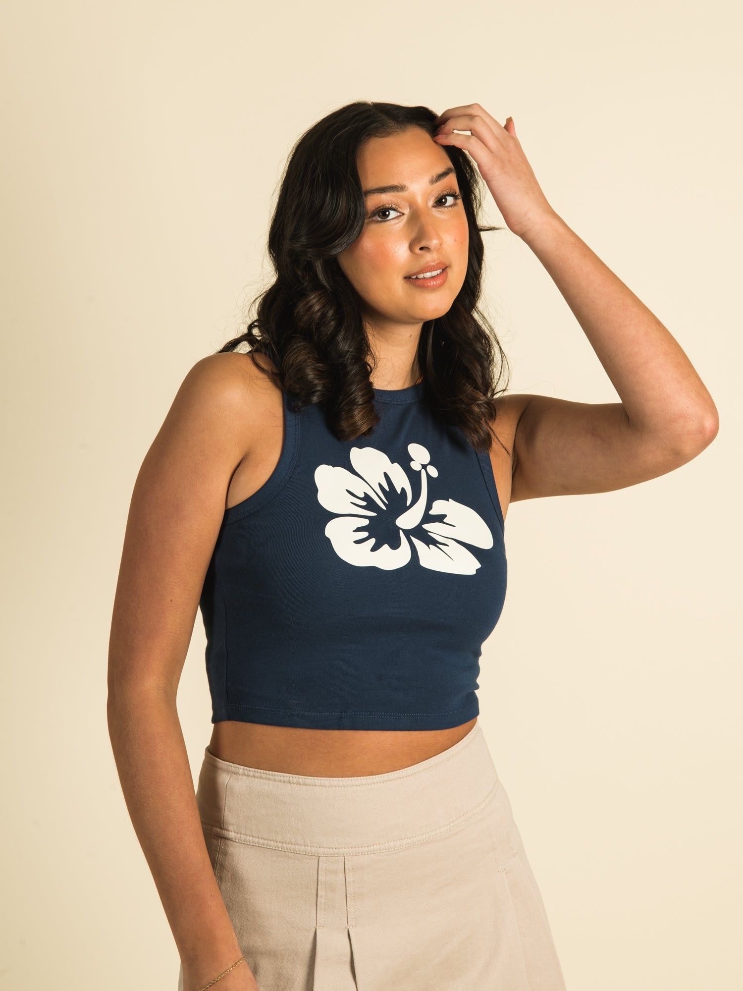 HARLOW COLOURBLOCK SCREEN TANK TOP - CLEARANCE sold by Boathouse