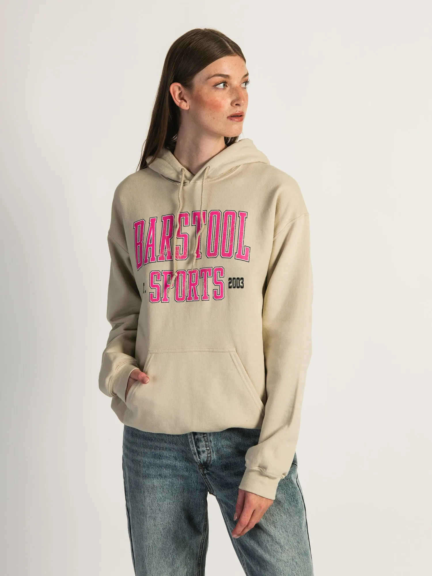 BARSTOOL SPORTS TEXT PULLOVER HOODIE sold by Boathouse product image thumbnail 2
