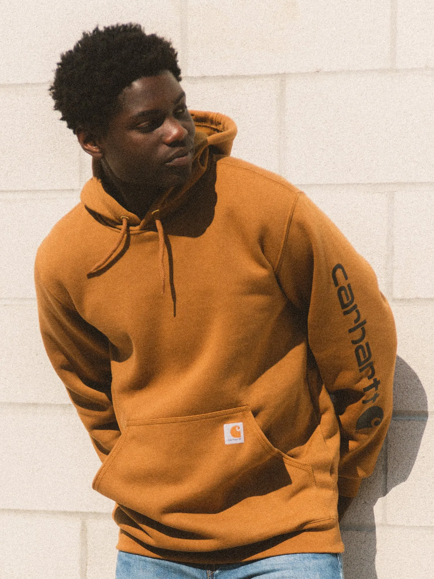 CARHARTT SLEEVE PULLOVER HOODIE sold by Boathouse