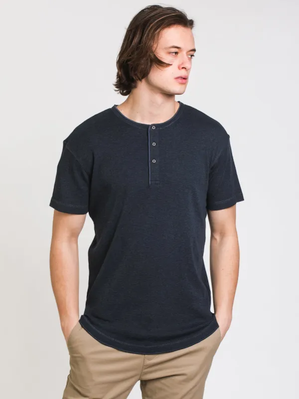 KOLBY SLUB HENLEY - CLEARANCE sold by Boathouse