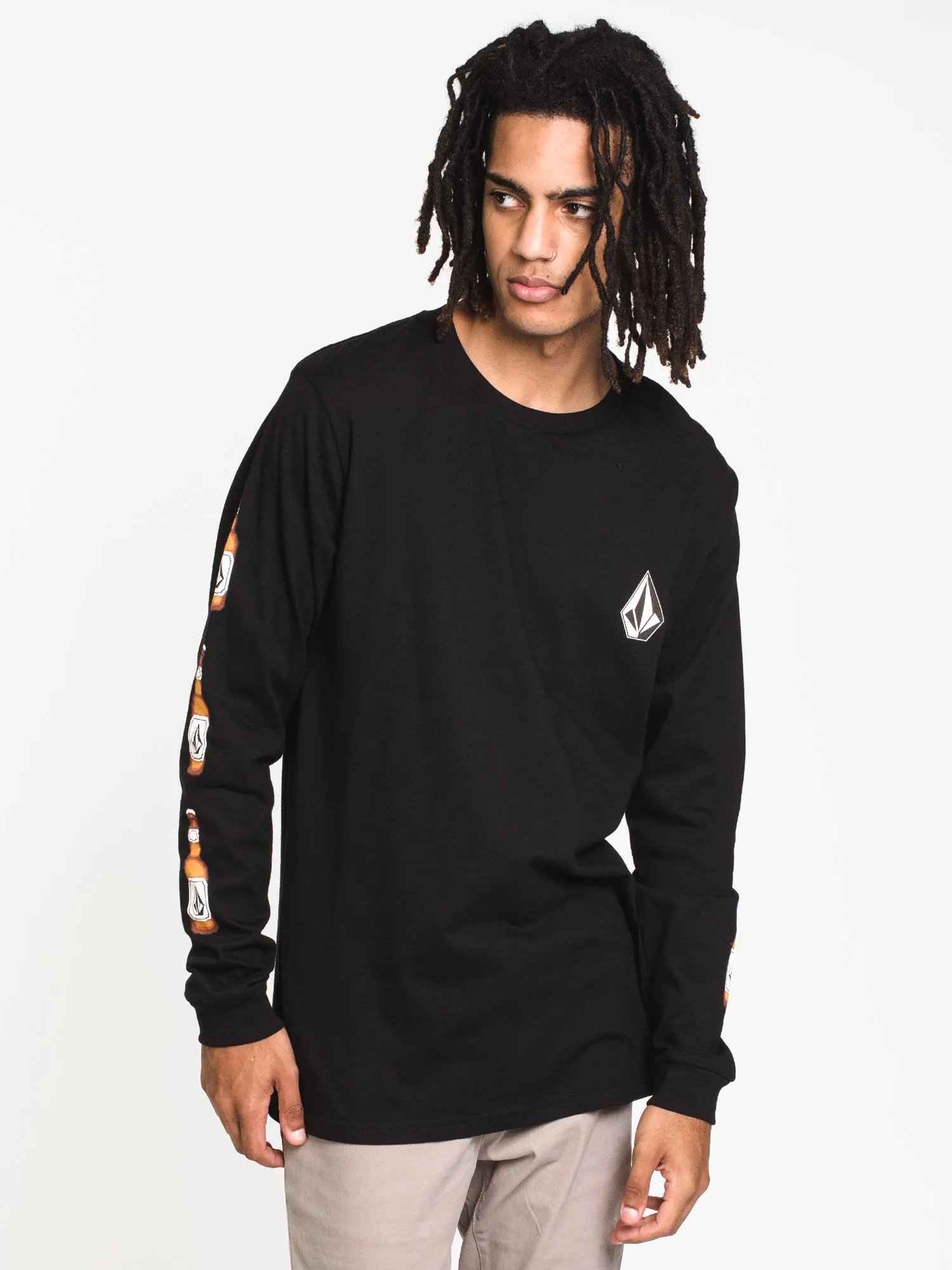 VOLCOM BEER SCORE LONG SLEEVE TEE - CLEARANCE sold by Boathouse