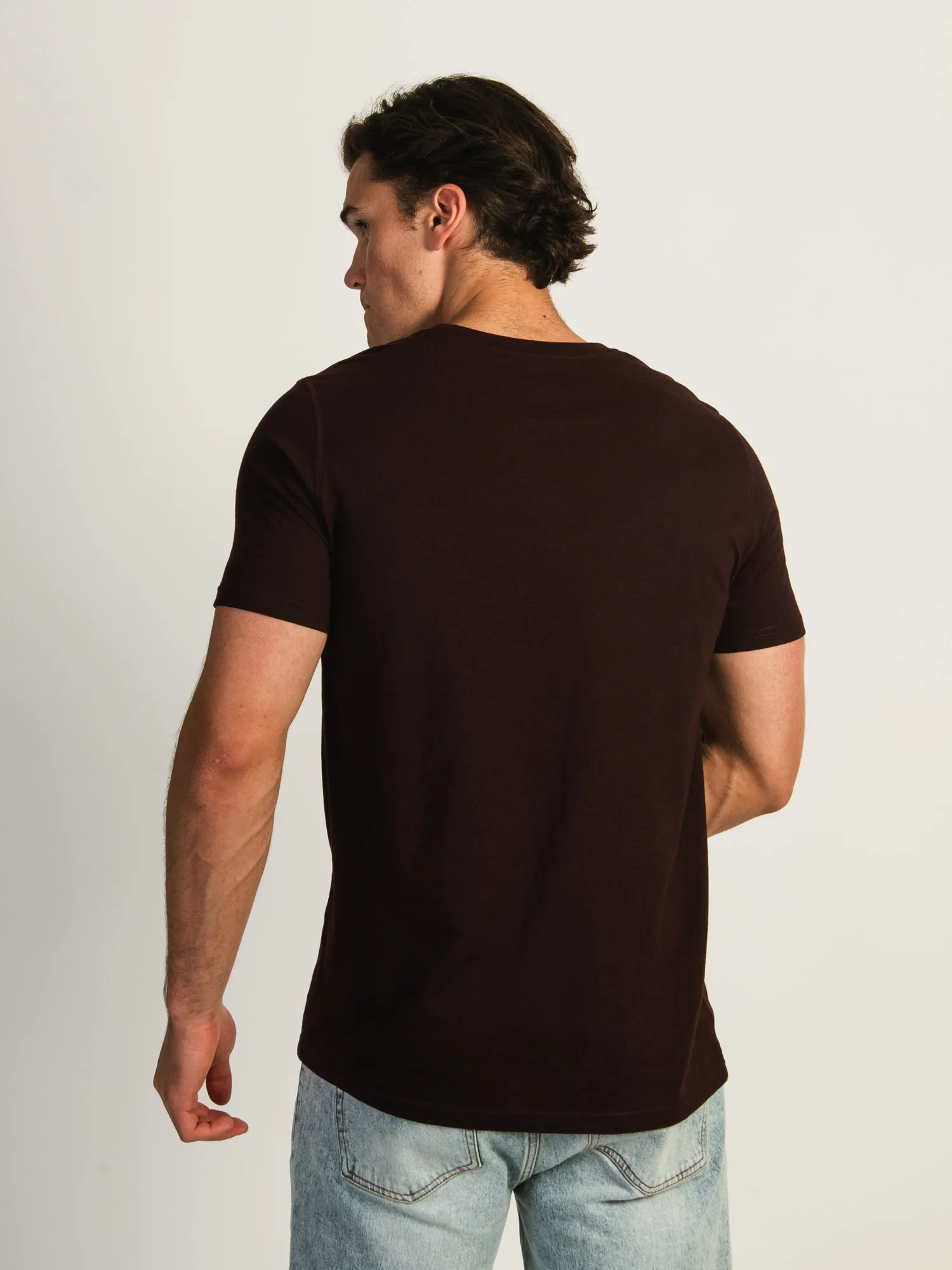 VICTOR CREWNECK TEE - PLUM sold by Boathouse product image thumbnail 2