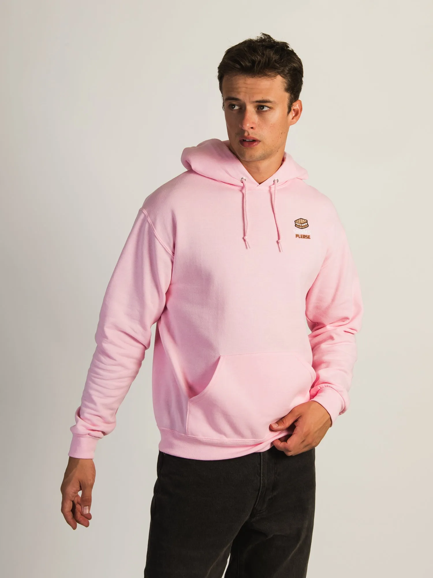 SMORES PLS EMBROIDERED HOODIE sold by Boathouse