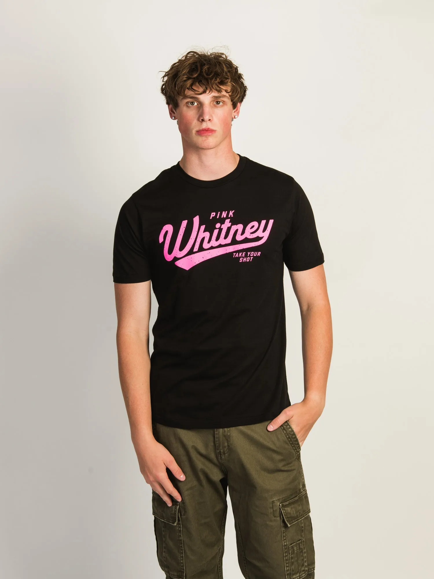 BARSTOOL SPORTS PINK WHITNEY T-SHIRT sold by Boathouse