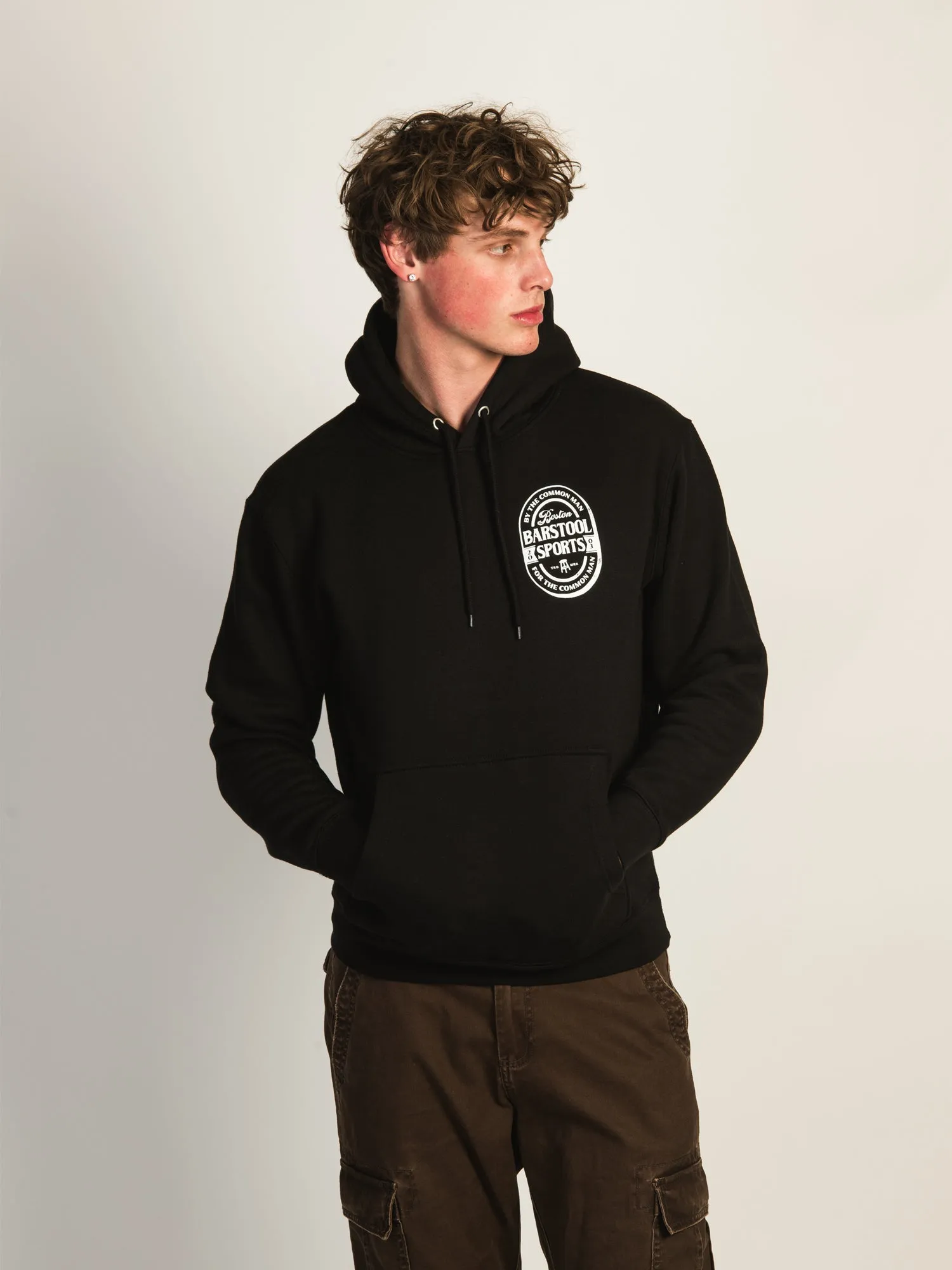 BARSTOOL SPORTS BARSTOOL VINTAGE LABEL PULLOVER HOODIE sold by Boathouse product image thumbnail 2