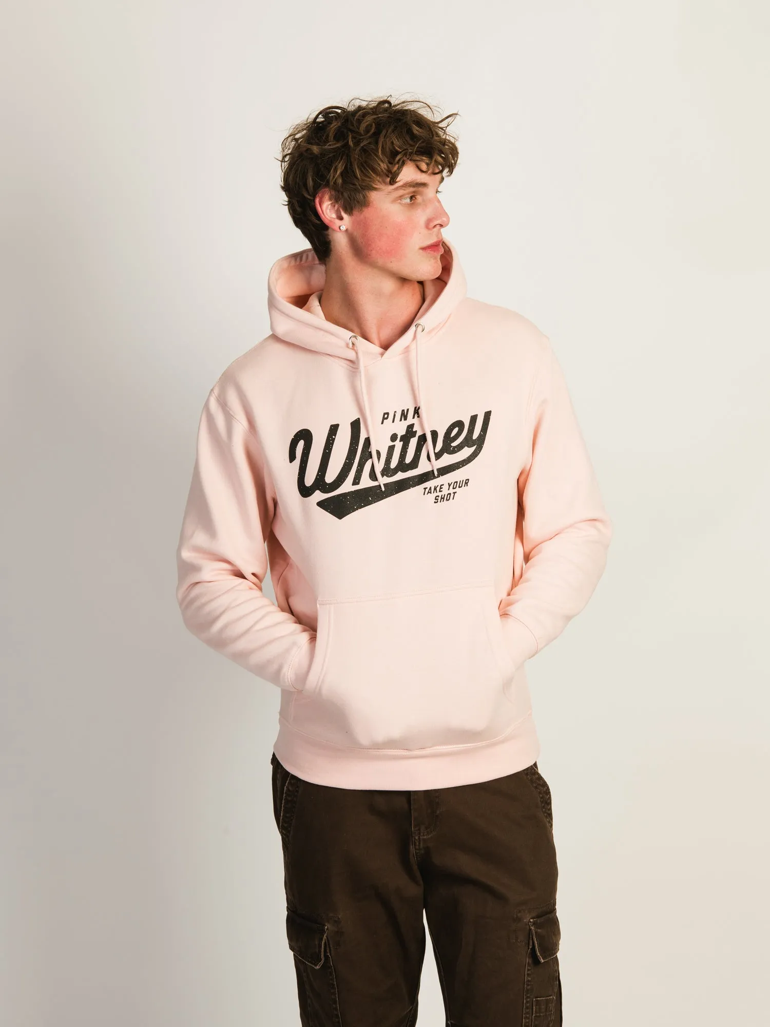 BARSTOOL SPORTS PINK WHITNEY PULLOVER HOODIE sold by Boathouse