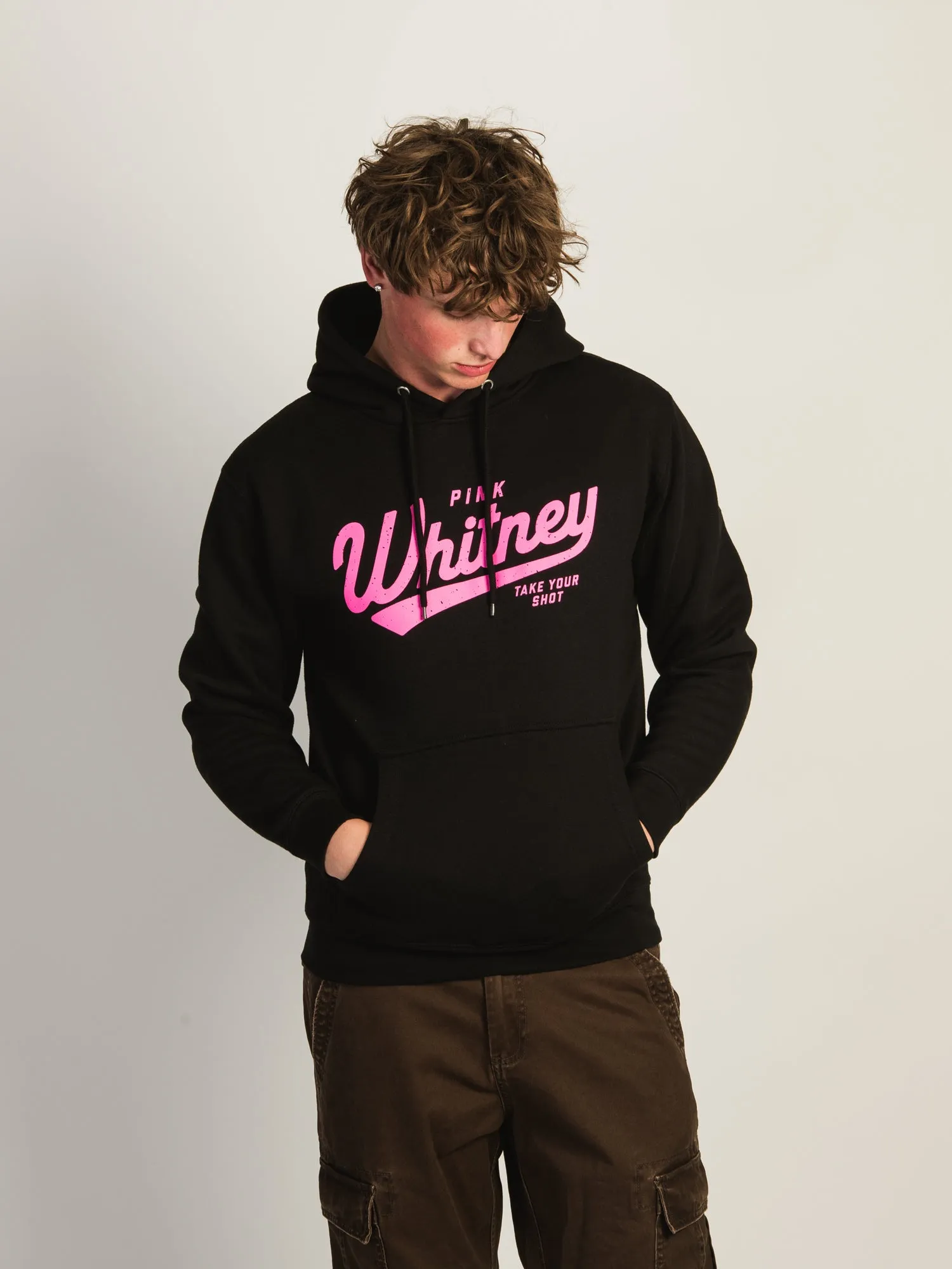 BARSTOOL SPORTS PINK WHITNEY PULLOVER HOODIE sold by Boathouse