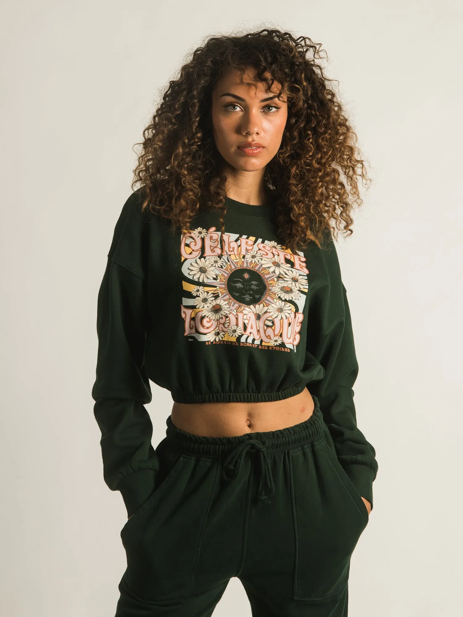 HARLOW MONICA ELASTIC SWEATSHIRT - CLEARANCE sold by Boathouse product image thumbnail 2