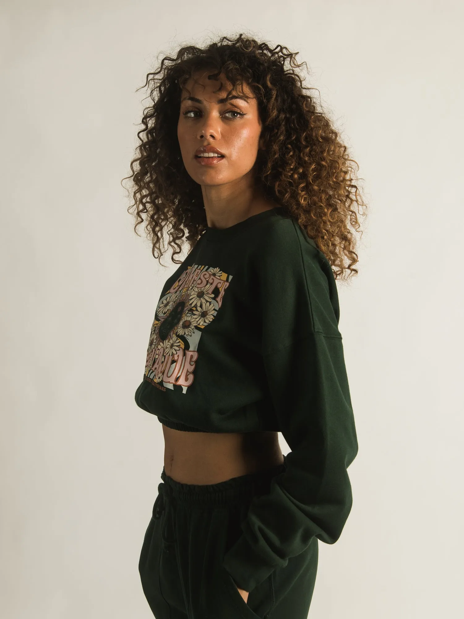 HARLOW MONICA ELASTIC SWEATSHIRT - CLEARANCE sold by Boathouse product image thumbnail 4