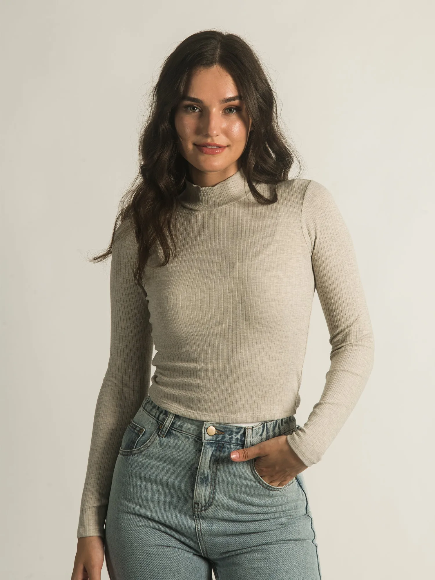 HARLOW PHEOBE LONG SLEEVE MOCKNECK - CLEARANCE sold by Boathouse product image thumbnail 2